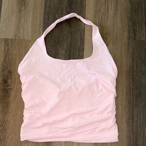 Light Pink Halter Top